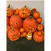 Image 2 : UW2 - Large group of assorted styrofoam & plastic Halloween pumpkins