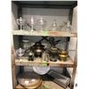 Image 2 : Large group of misc. set dec items - includes kitchenware/ metalware/ lantern lamps/ prop liquor bot