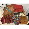 Image 1 : Large group of assorted vintage hand bags (Approximately 6)