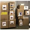 Image 1 : UW2 - Large group of misc. set dec items - includes prop insects/ prop pumpkins/ stuffed toys/ wicke