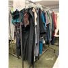 Image 2 : Rack full of assorted Costume Outfits from Horror TV Series - includes Shirts, jean shirt, Sweaters,