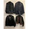 Image 1 : Distressed outfits from Altered Carbon- include Camel leather jacket, Guess leather jackets, foreign