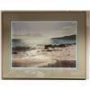Image 1 : Framed Kathryn Mullaney Limited edition print "seafoam & solitude" signed by artist 1992 NPSÊ#3/350