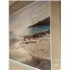 Image 3 : Framed Kathryn Mullaney Limited edition print "seafoam & solitude" signed by artist 1992 NPSÊ#3/350