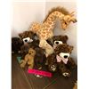 Image 2 : Large group of misc. items - includes board games/ stuffed toys/ gift boxes/ parcel boxes etc. (tabl