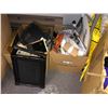 Image 2 : UW2 Large group of misc. set dec items - includes fabric/ picture frames/ toolbox/ onion bags etc.