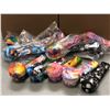 Image 1 : Large Group Silicon Pipes w/Glass Bowls Approx. 180 Pcs