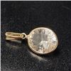 Image 2 : $1000 14K  White Topaz(4.2ct) Pendant