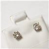Image 2 : $1690 14K  Diamond (0.42Ct,Si1-Si2,F-G) Earrings