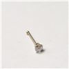 Image 1 : $100 14K  CZ Nose Pin