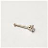 Image 2 : $100 14K  CZ Nose Pin