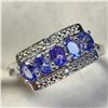 Image 2 : $200 Silver Tanzanite Ring