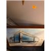 Image 4 : Group of miscellaneous itmes: Plinth / framed wall hanging and 2 chairs