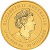 2021 $25 Elizabeth II Australia 1/4oz Gold Coin