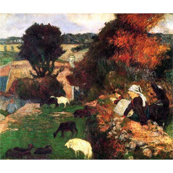 Paul Gauguin - Breton Shepherds