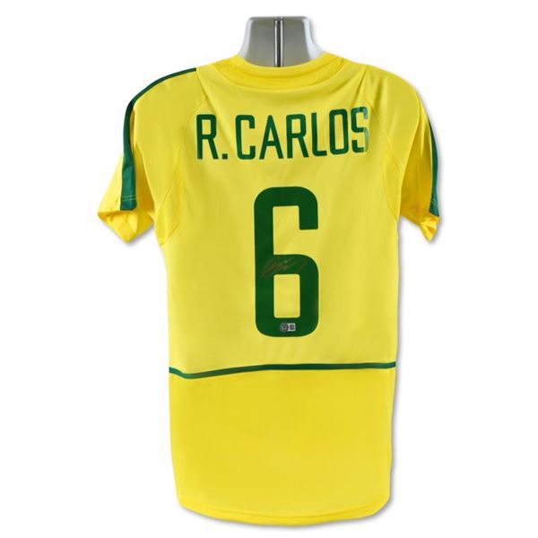 Roberto Carlos Brazil Jersey by Carlos, Roberto