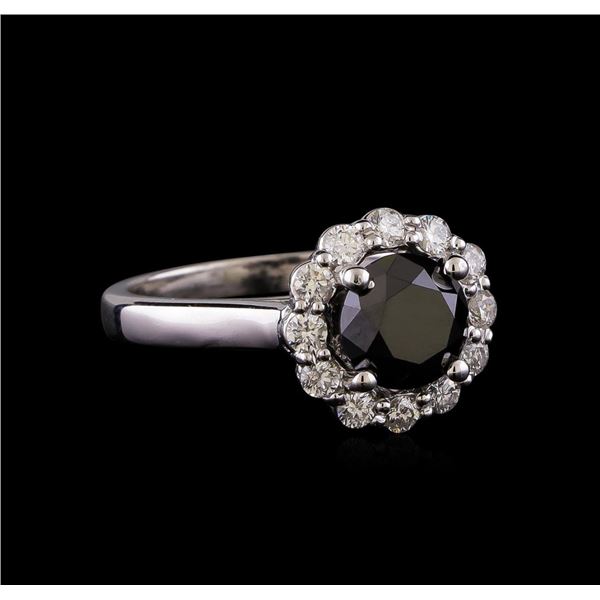 2.07 ctw Diamond Ring - 14KT White Gold