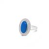 Image 1 : 14K Turquoise Ring 2.60 ct