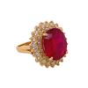 Image 1 : Ruby Cocktail Ring