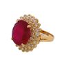 Image 2 : Ruby Cocktail Ring