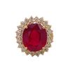 Image 3 : Ruby Cocktail Ring