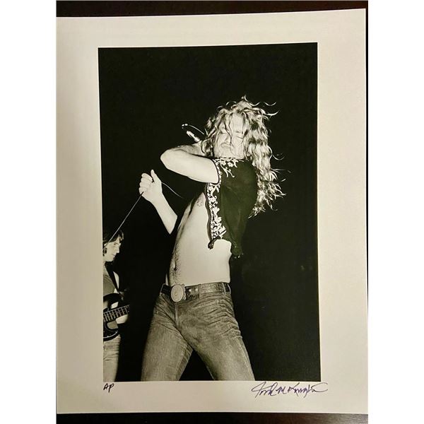 Led Zeppelin's Robert Plant by Robert M. Knight