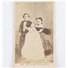 Image 1 : Sepia Tone Photo Of Tom Thumb's Family