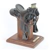Image 1 : Fine Art Miniature Bronze Saddle
