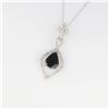 Image 2 : Elegant Blue Sapphire and Diamond