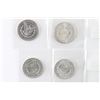 Image 2 : Lot of 4 Morgan Silver Dollars