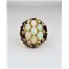 Image 1 : Fabulous Vintage Opal, Red Garnet