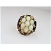 Image 2 : Fabulous Vintage Opal, Red Garnet