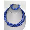 Image 1 : Wonderful Natural Lapis Lazuli Beaded Necklace