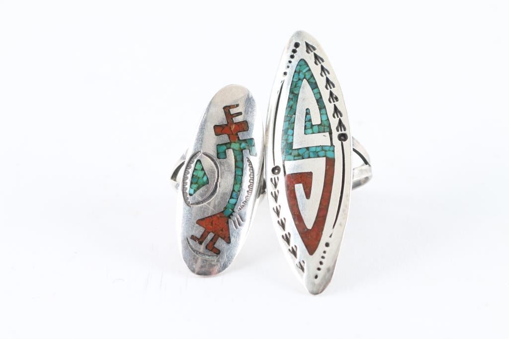 Tommy Singer Rings Lot of Two Tommy Singer Rings
