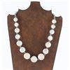 Image 1 : Vintage Mother of Pearl Necklace