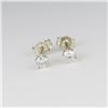 Image 1 : Lovely Round Cut Diamond Stud Earrings