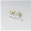 Image 3 : Lovely Round Cut Diamond Stud Earrings