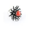Image 2 : Sterling And Coral Ring