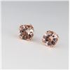 Image 1 : Lovely Morganite Stud Earrings