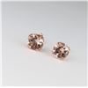 Image 2 : Lovely Morganite Stud Earrings