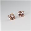 Image 3 : Lovely Morganite Stud Earrings