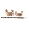 Image 1 : Lot Of Three Copper Bracelets
