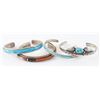 Image 2 : Lot of 4 Navajo & Hopi Bracelets