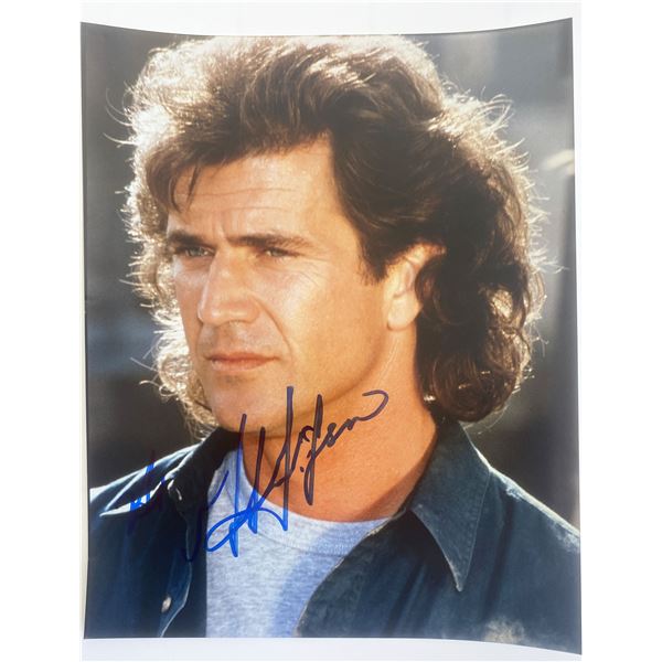 Lethal Weapon Mel Gibson signed photo