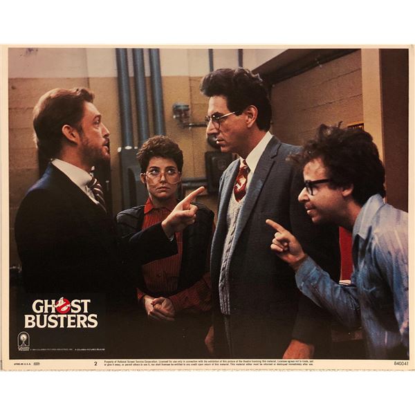 Ghostbusters original 1984 vintage lobby card