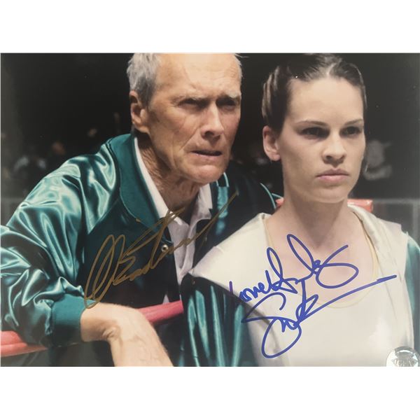 Million Dollar Baby signed movie photo