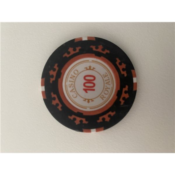 James Bond Casino Royale poker chip