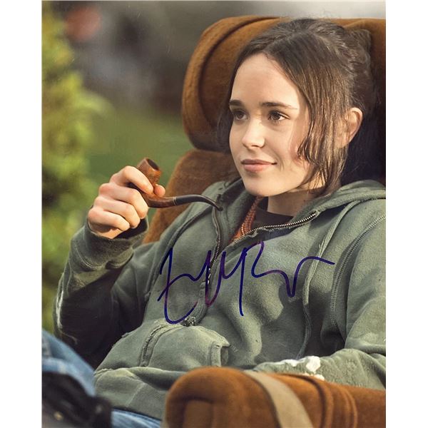 Juno Elliot Page (Ellen Page) signed movie photo