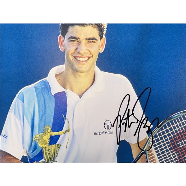 Pete Sampras signed photo