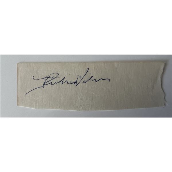 Rock and roll pioneer Ritchie Valens original signature